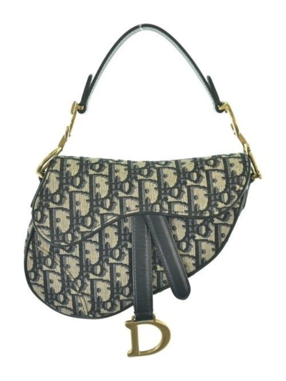 Dior Oblique Jacquard Saddle Bag